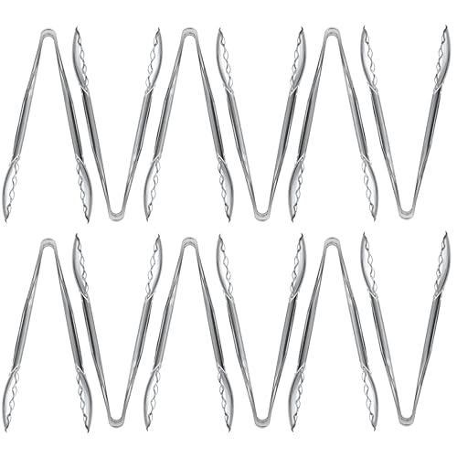 410907 Carly Salad Tong (8.85 Inches / Pack of 12 / Clear)