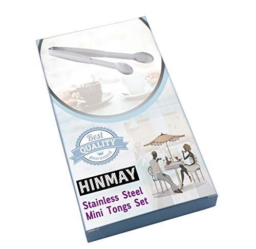 Mini Tongs 5 3 (5-3/4 Inch Silver)