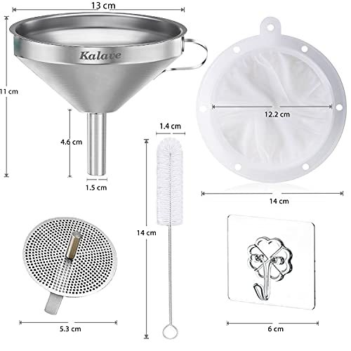 Premium Stainless Steel Funnel