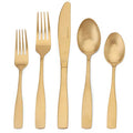 Matte Gold Silverware Set (Matte Gold / 20-Piece)