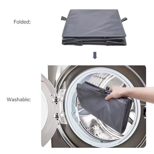 3 Shelf Hanging Closet Organizer (3-shelf Ash Gray / 1-Pack)