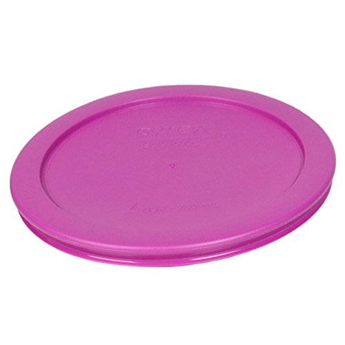 7201-PC (4-Cup) Pink Food Storage Lid (3-Pack) - Made in USA (Pink)