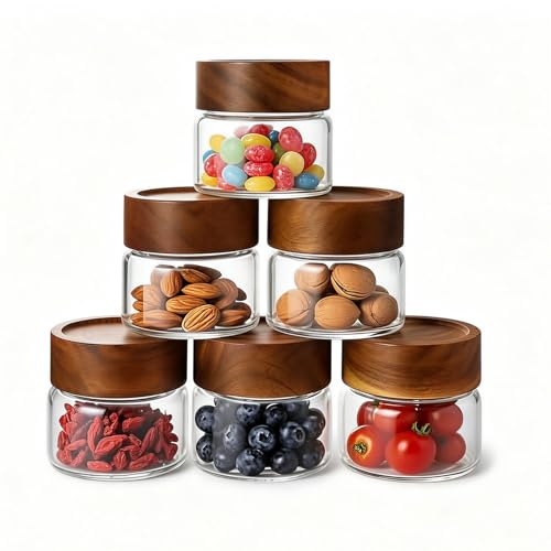 Small Glass Jars (D-lucency / 4 fl oz)