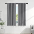 Blackout Window Curtains Set (Silver Grey / 42"W x 72"L (Pack of 2))