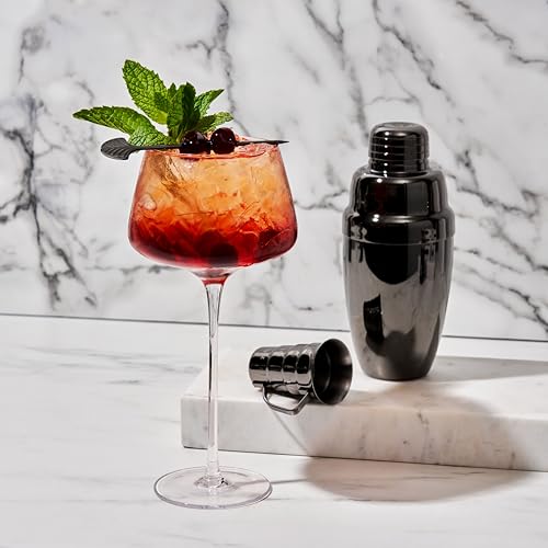 Gunmetal Stepped Jigger With Handle (Gunmetal Black)