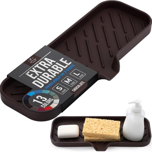 Large Silicone Sponge Holder (Chocolate (Large) / Large (12x4))