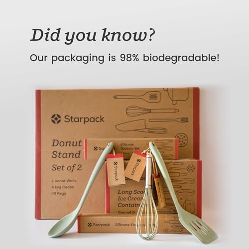 Starpack 'Whip it Good' Silicone Whisk for Nonstick Cookware (Sage Green)
