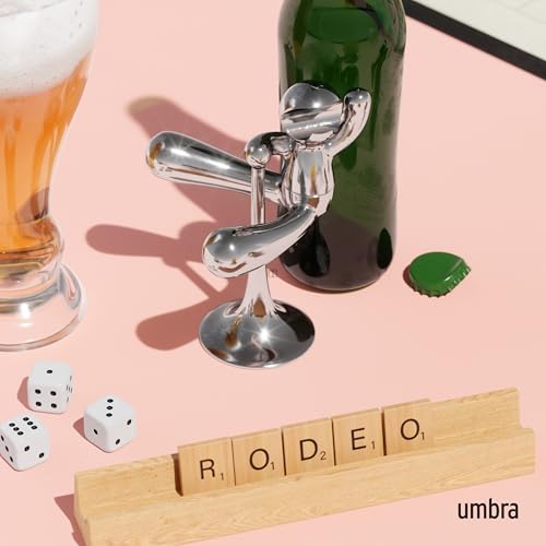 Rodeo Buddy Bottle Opener with Stand (Chrome / Normal)