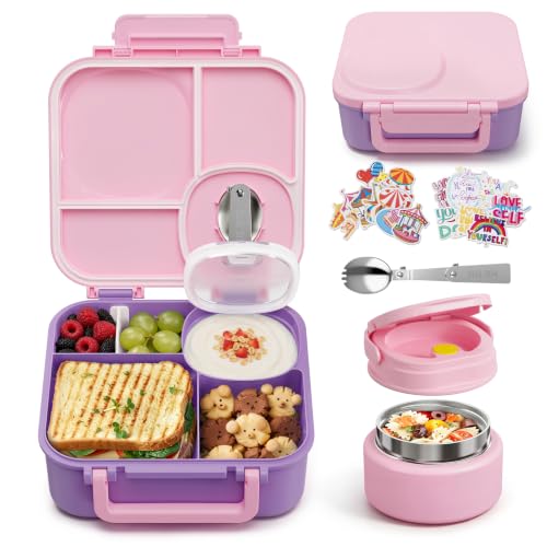Bento Box for Kids (Purple Pink)
