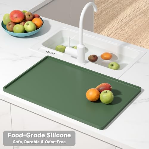 Silicone Coffee Mat (Green / 12" x 19")