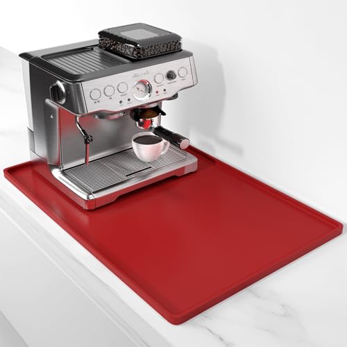 Silicone Coffee Mat (Red / 16" x 24")