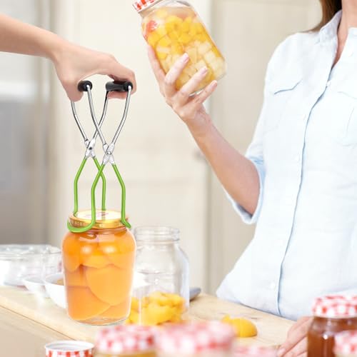 Canning Jar Lifter Tongs (Green)
