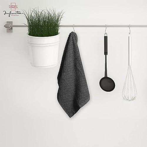 Kitchen Towels (Grey / 15 x 25)