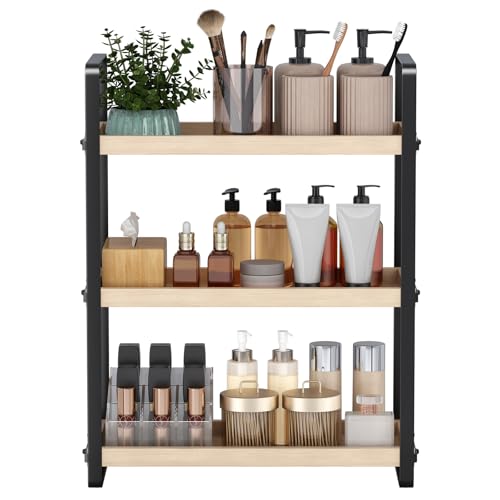 Bathroom Counter Organizer (Burlywood 3 Tier)
