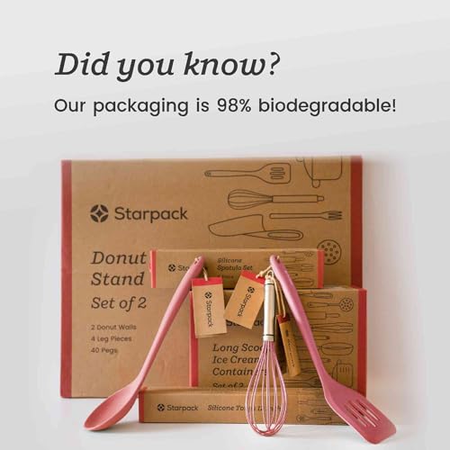 Starpack Get a Grip Silicone Kitchen Tongs (12" Single / Earthy Pink)