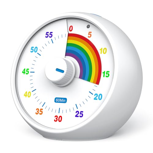 Visual Timer for Kids (White)