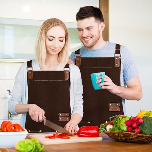 Apron for Men Women (Lightbrown)