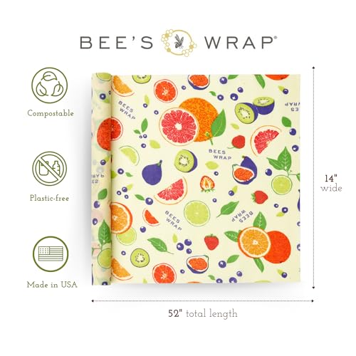 Beeswax Wrap Roll (Fresh Fruit)