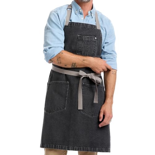 Essential Chef Apron (Oyster Gray)