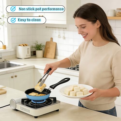 4.7 Inch Mini Frying Pan (Blue)