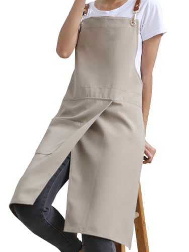 Pottery Apron Split Leg (Khaki)