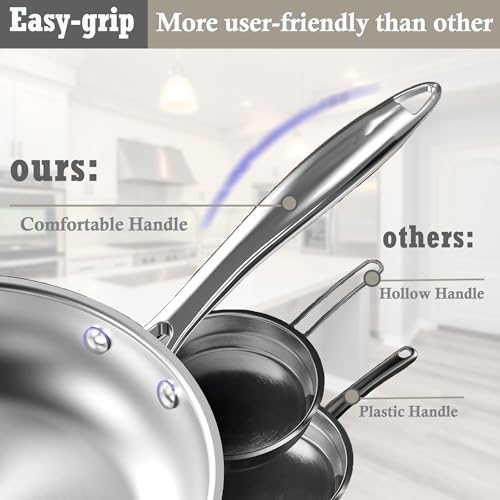 Stainless Steel Pots and Pans Set (CW6-C / 8)