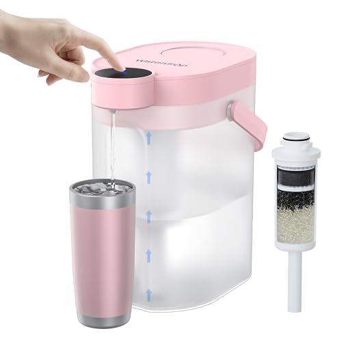 ED06P Electric Insant Water Filter Pitcher (Soften Water / Blush pink)