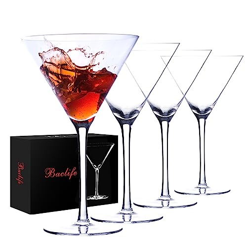 Martini Glasses Set of 4 (9.5 Ounces)