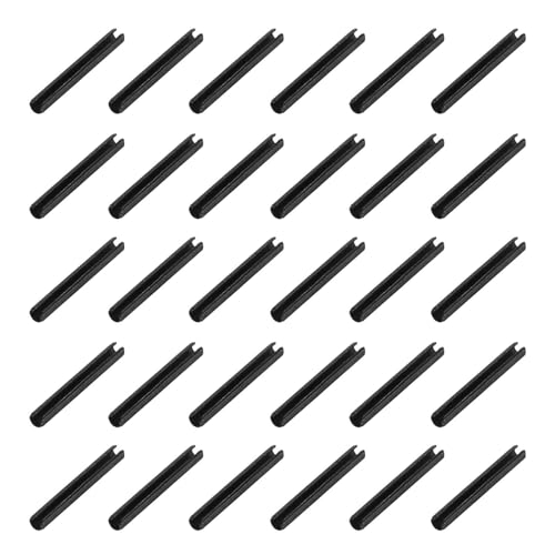 120Pcs Slotted Split Roll Pins 2 (2/25 Inch(2mm) Dia. 3/5 Inch(16mm) Length)
