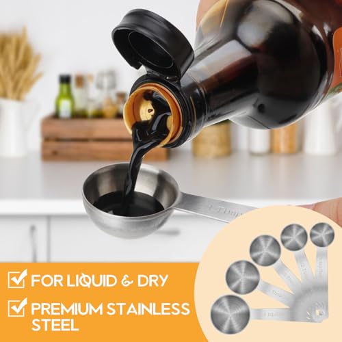 1 1 2 Teaspoon (7.5 mL | 1 1/2 Tsp | 1/2 Tablespoon | 1PCS / Stainless Steel)