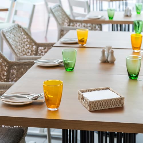Napkin Holder for Table (Light Khaki / Square)
