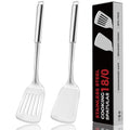 14.5 in Stainless Steel Spatula Set (Pack of 2)