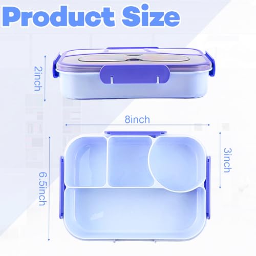 Bento Box for Adults (Blue)