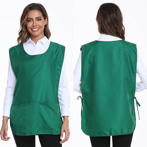 3 Pack Unisex Cobbler Apron (Standard / 3 Pack - Green)
