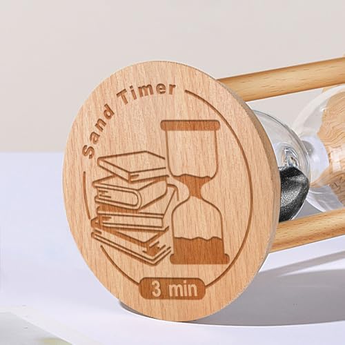 3 Minute Hourglass (Black / 3 Min)