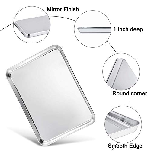 Baking Sheet with Cooling Rack Set (20 x 14 x 1inch)
