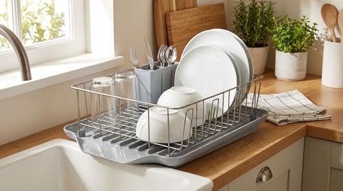Classic 3 Piece Dish Drying Rack Set
