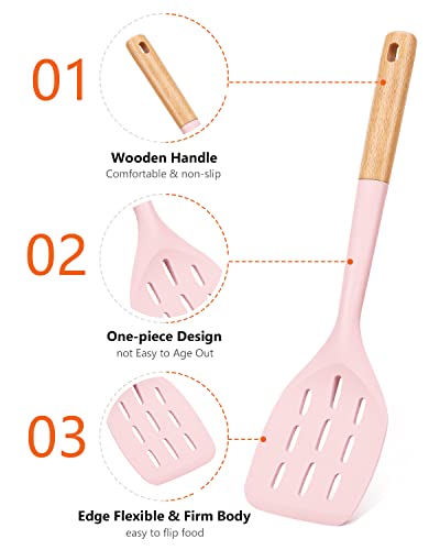 Silicone Spatula (Pink)