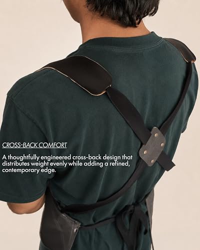 Professional Work Apron for Men & Women (Standard / Slate Grey)