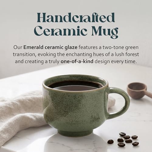 Ceramic Coffee Mug (Emerald)