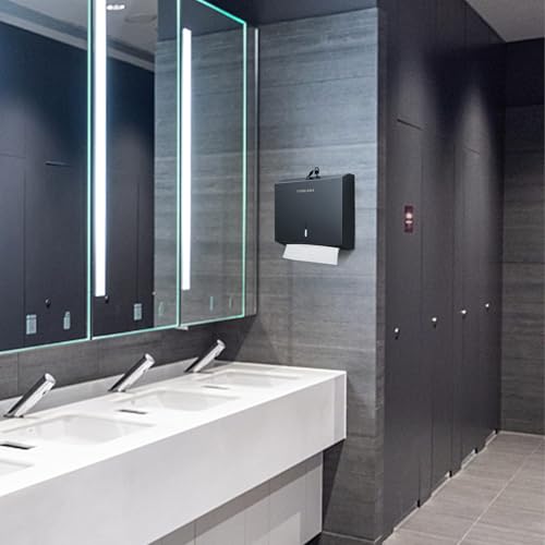 Commercial Paper Towel Dispenser Wall Mount (Bk-40-black)