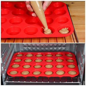 Silicone Muffin Pan Set (Regular & Mini & Jumbo)