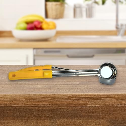 1 oz Solid Stainless Steel Portion Control Ladle Spoodle (1 Ounce Solid)