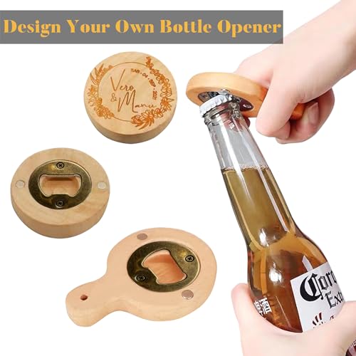 Bottle Opener Insert (Brown / 20 SETS)