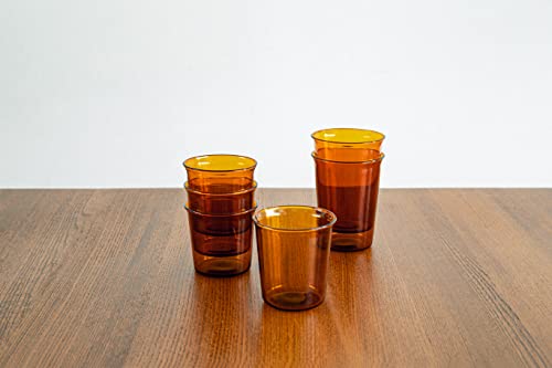 21453 CAST AMBER Glass (Glass / 6.1 Ounces)