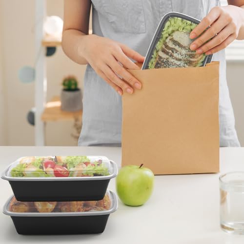 Meal Prep Containers 50 Pack 38oz Reusable