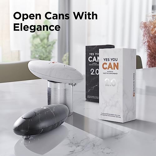 Auto 2.0 Electric Can Opener (Marble White)