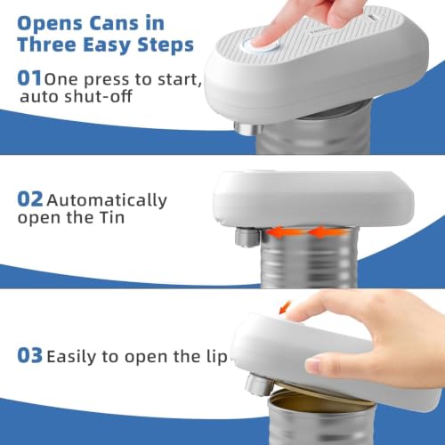 Auto Electric Can Opener (Large / White)