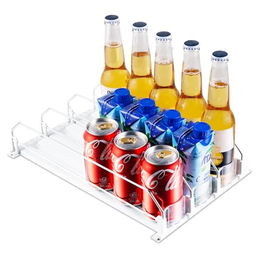 Drink Organizer for Fridge (3 Row)