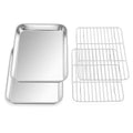 Small Baking Sheet with Wire Rack (9.4''x7.3'')